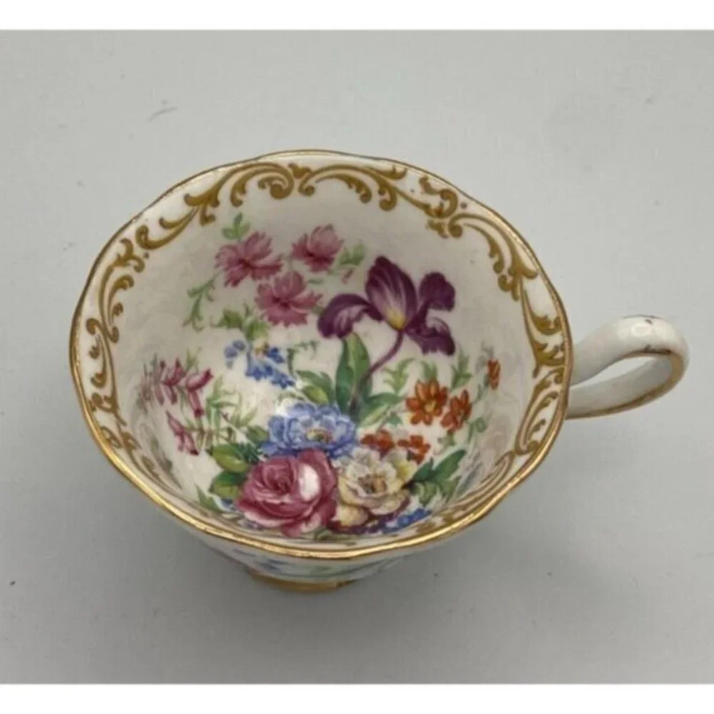 Royal Albert Nosegay Demitasse Coffee‎ Cup & Saucer Set (s) Flowers
